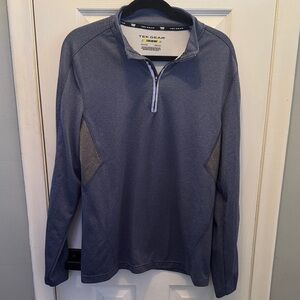 Tek Gear Navy and Gray Performance Pullover